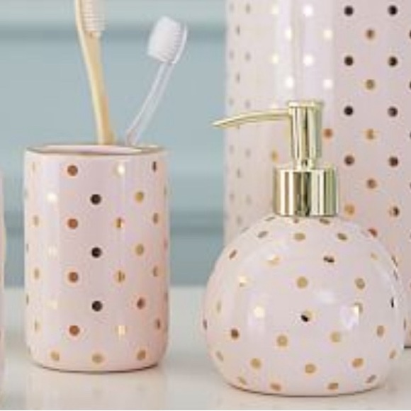 Pottery Barn Kids Accessories Pottery Barn Kids Metallic Dot Bath